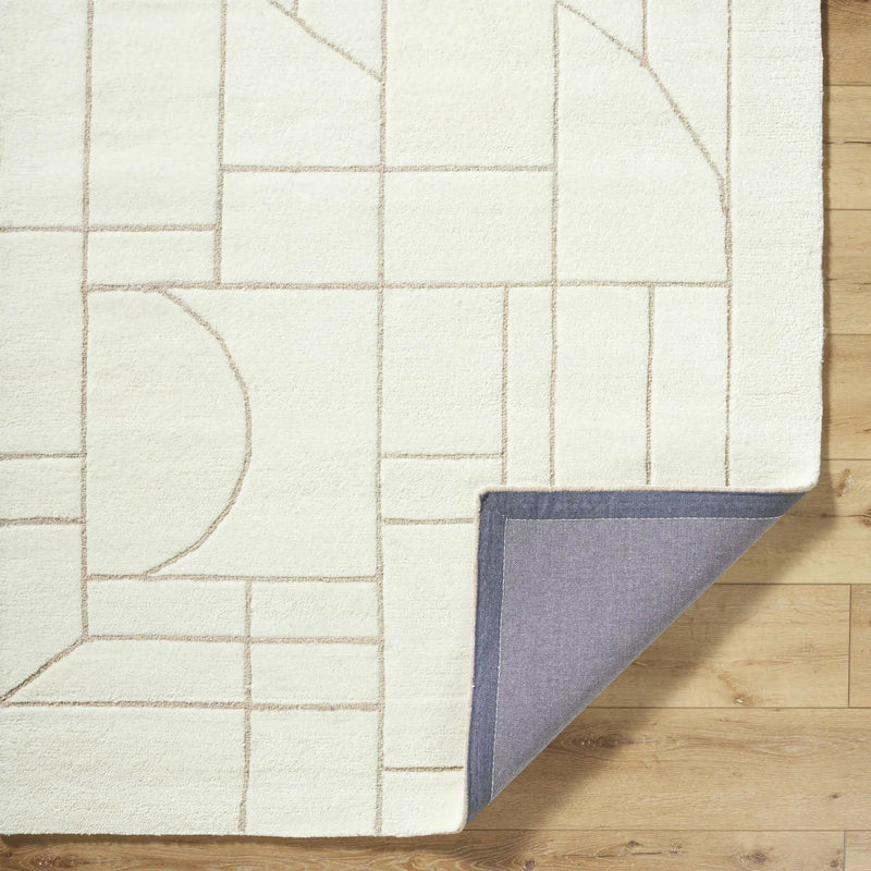 Fusao Beige Area Rug by Boutique Rugs