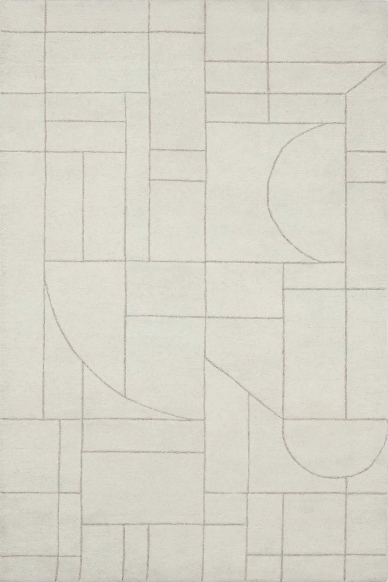 Fusao Beige Area Rug by Boutique Rugs