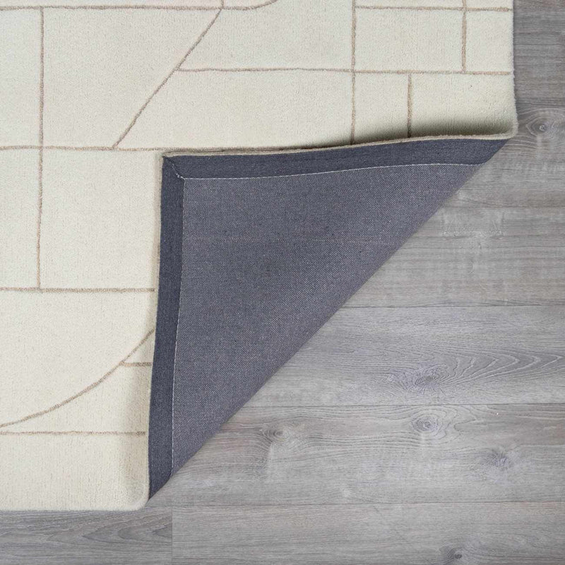 Fusao Beige Area Rug by Boutique Rugs