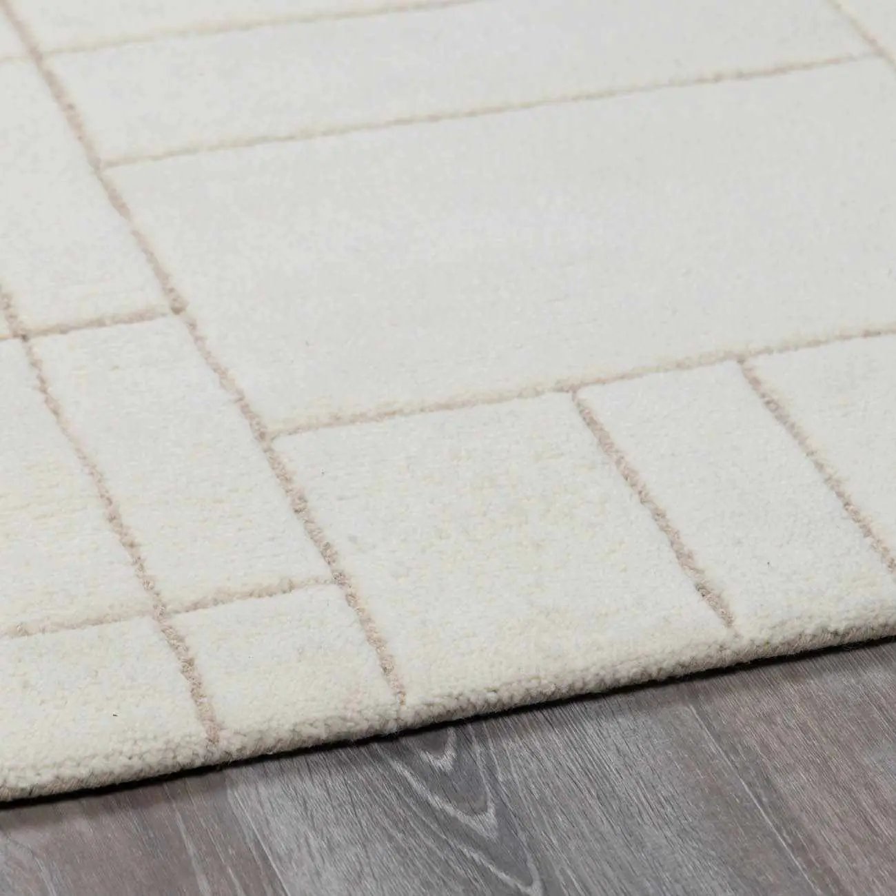 Fusao Beige Area Rug by Boutique Rugs
