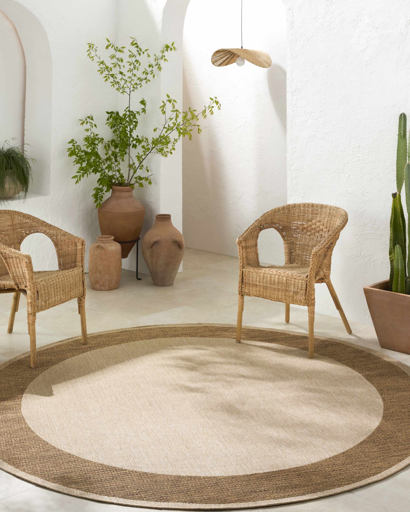Inigo Flatweave Faux Jute Outdoor Rug by Boutique Rugs