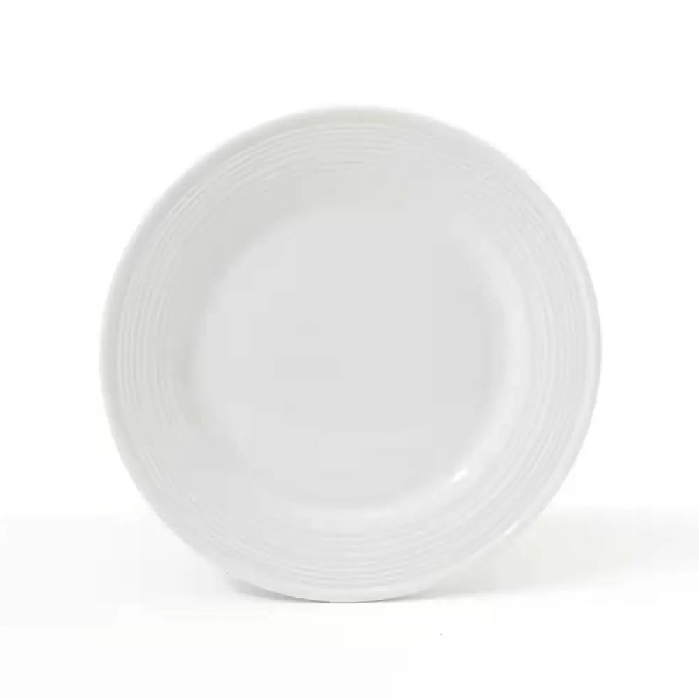 16-Piece White Ceramic Dinnerware Set w/ Bowls Plates and Mugs - Service for 4 by HomePacific