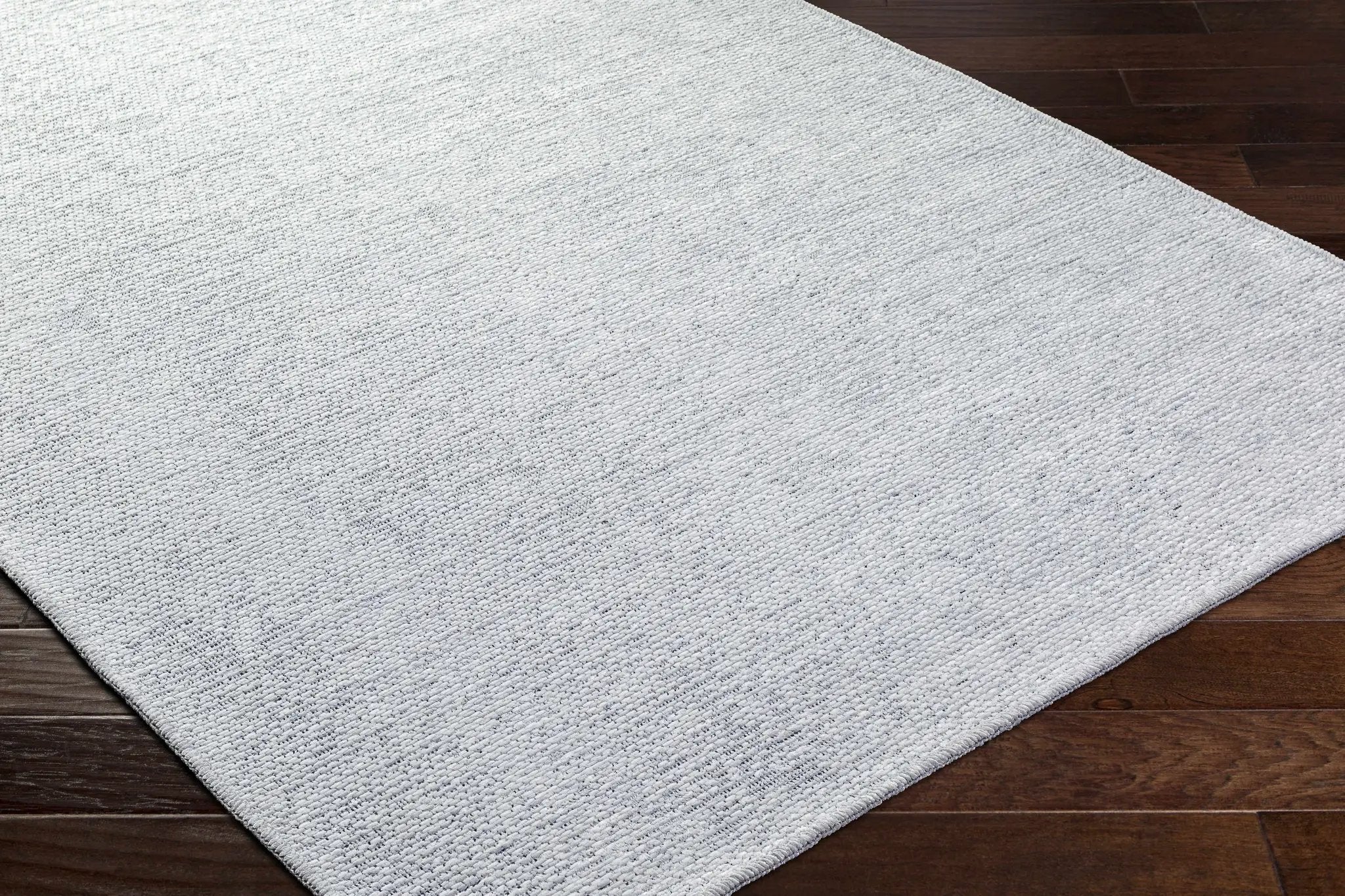 Isako Light Blue Solid Washable Rug - Clearance by Boutique Rugs