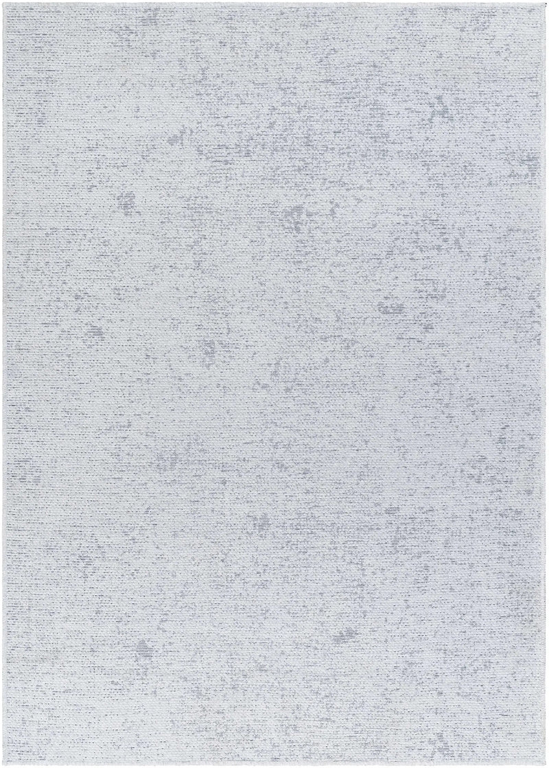 Isako Light Blue Solid Washable Rug - Clearance by Boutique Rugs