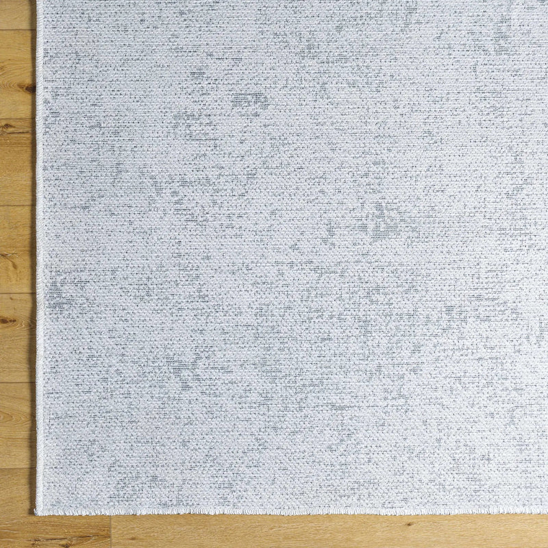 Isako Light Blue Solid Washable Rug - Clearance by Boutique Rugs