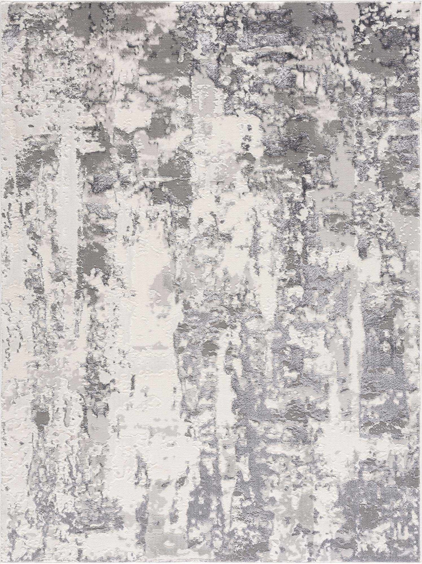 Junko Gray & Blue Marble Area Rug - Clearance by Boutique Rugs