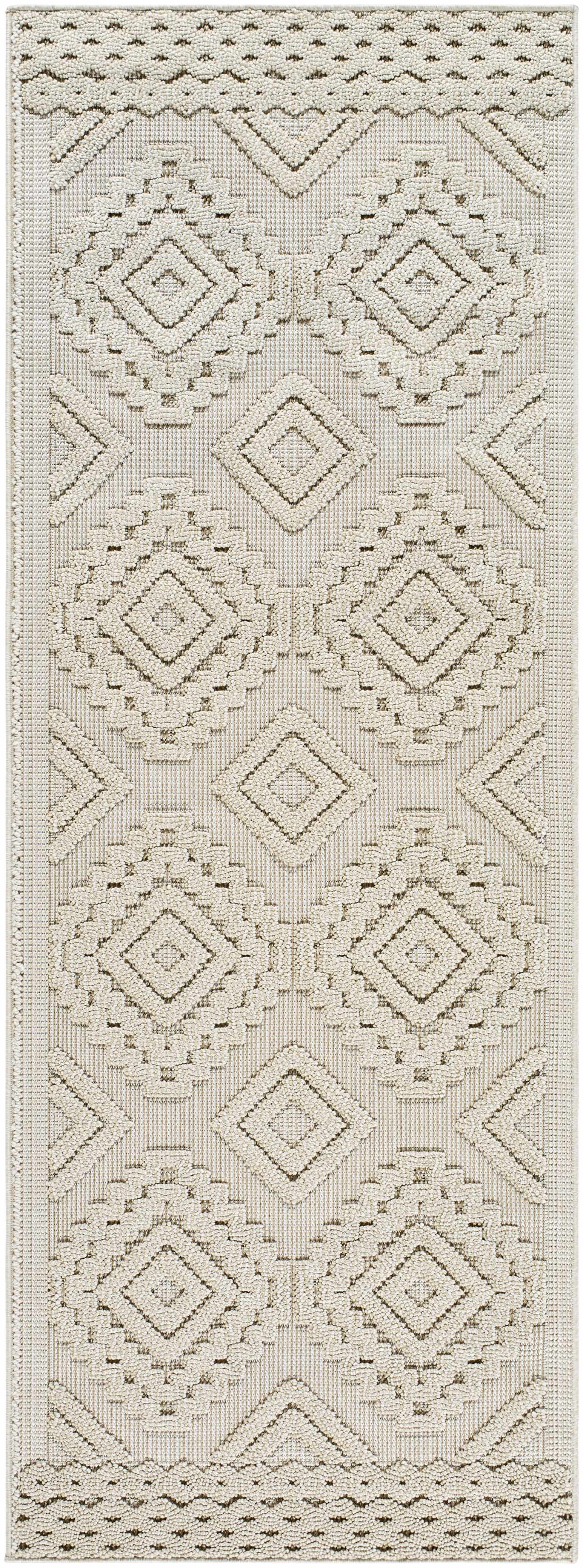 Arwid Bone Outdoor Area Rug - Clearance by Boutique Rugs
