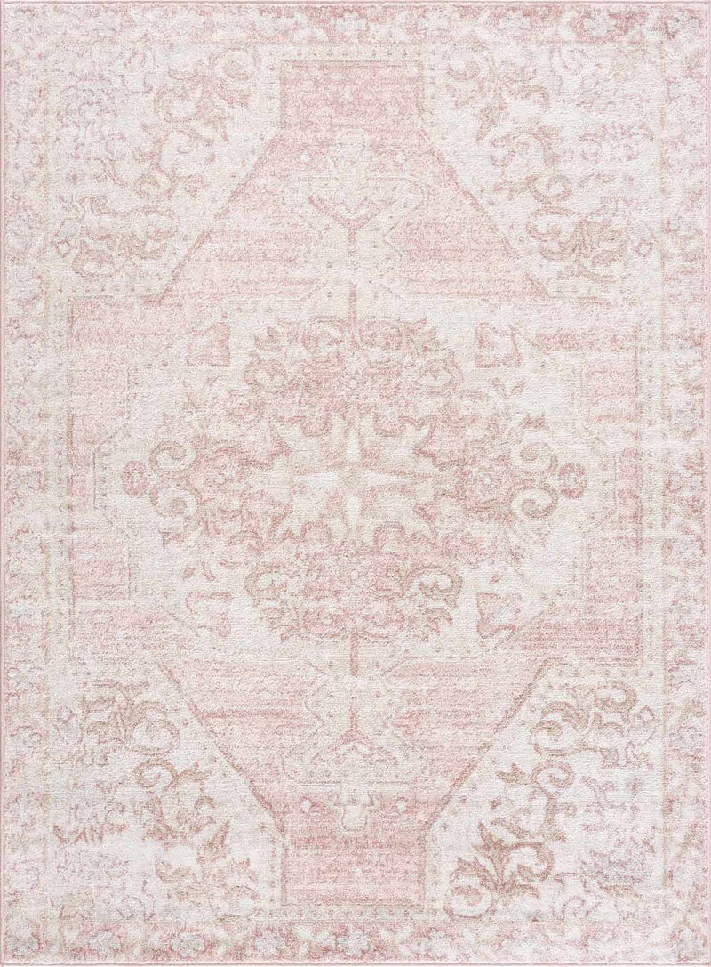Snead Pink Floral Rug by Boutique Rugs