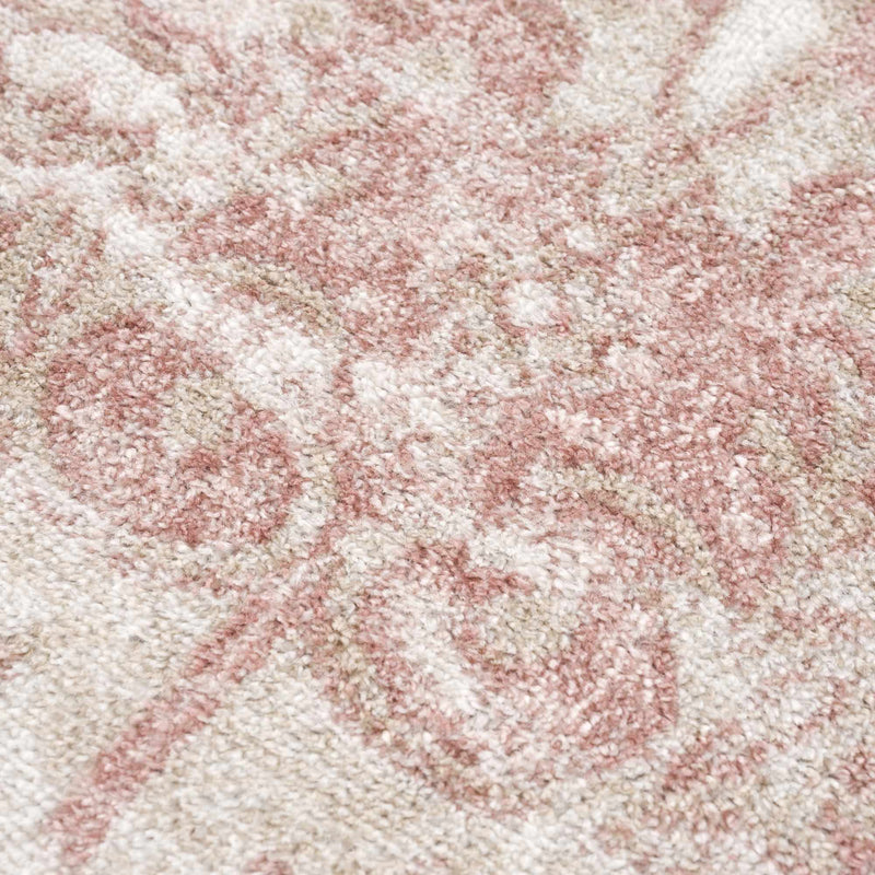Snead Pink Floral Rug by Boutique Rugs