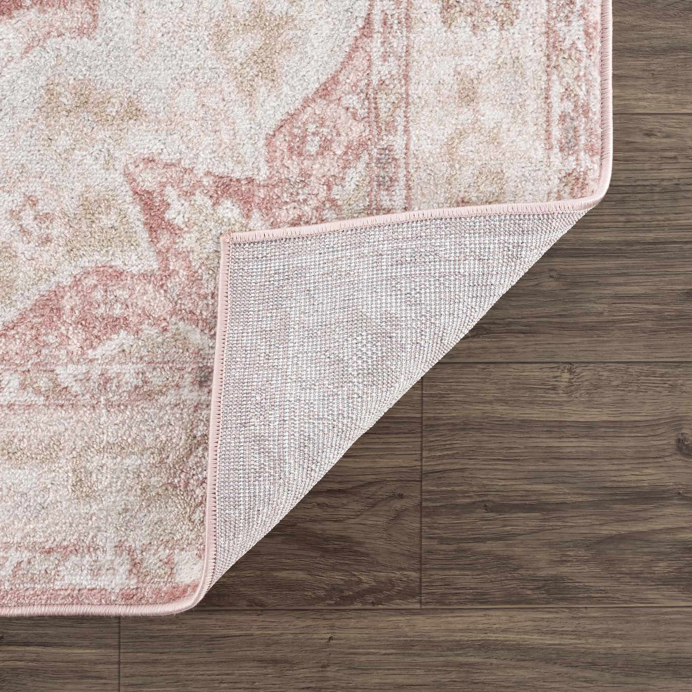 Kandos Blush & Light Pink Area Rug by Boutique Rugs
