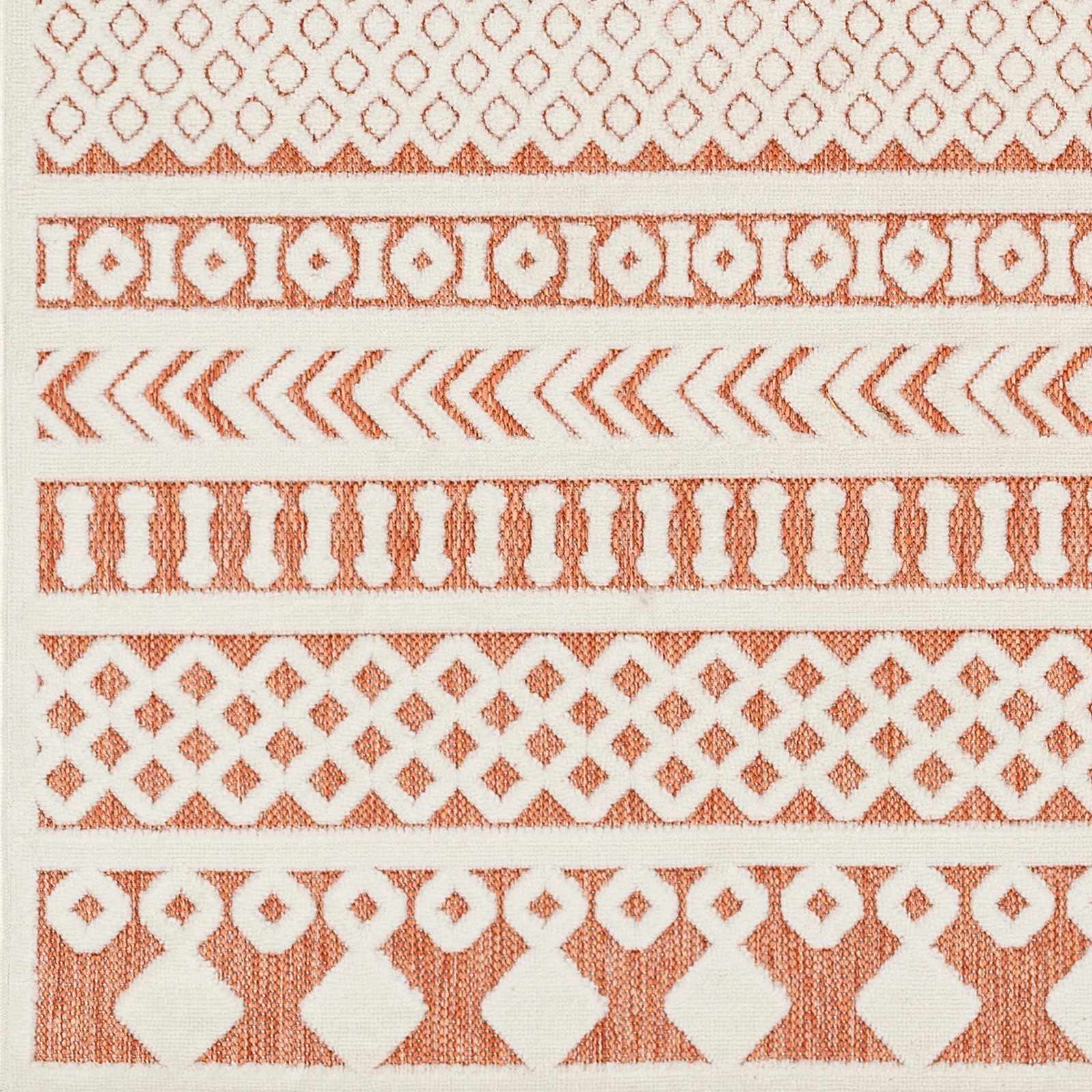 Jove Orange Outdoor Rug - Clearance by Boutique Rugs