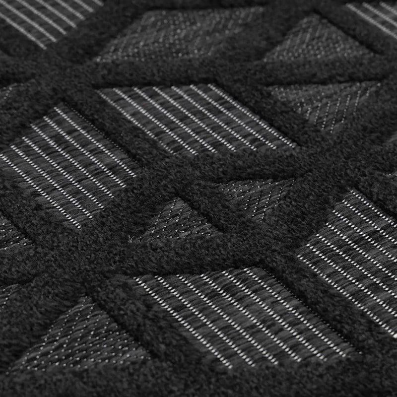 Nuri Black Outdoor Rug - Clearance by Boutique Rugs