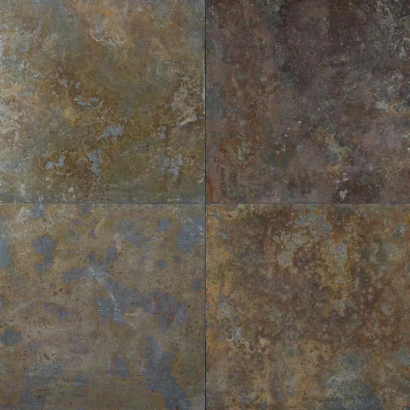 San Rio Rustic Gauged Slate Tiles 12x12 close up