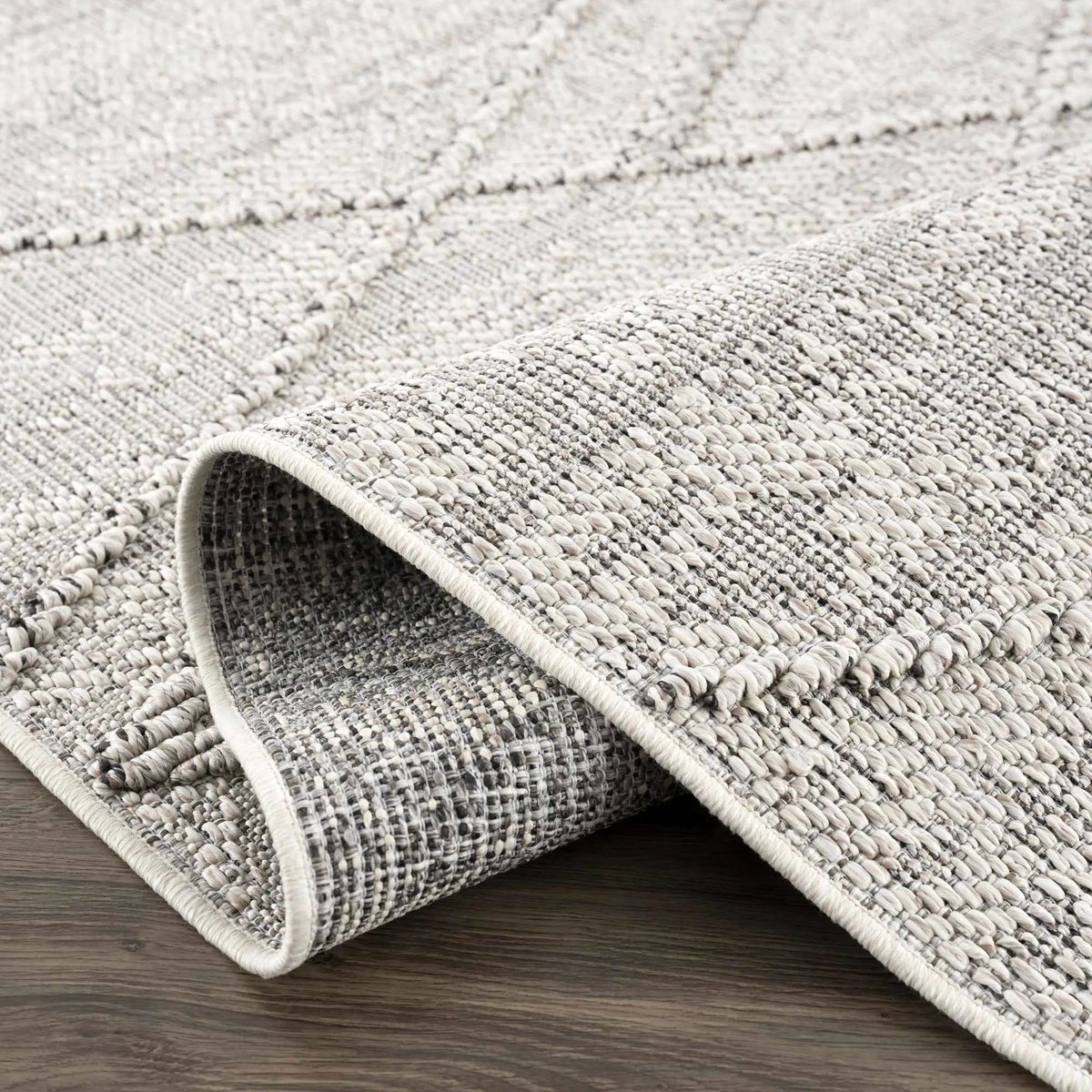 Baqer Bone & Taupe Area Rug by Hauteloom