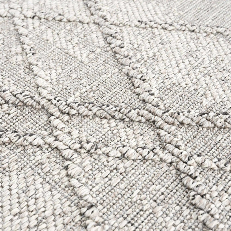 Baqer Bone & Taupe Area Rug by Hauteloom