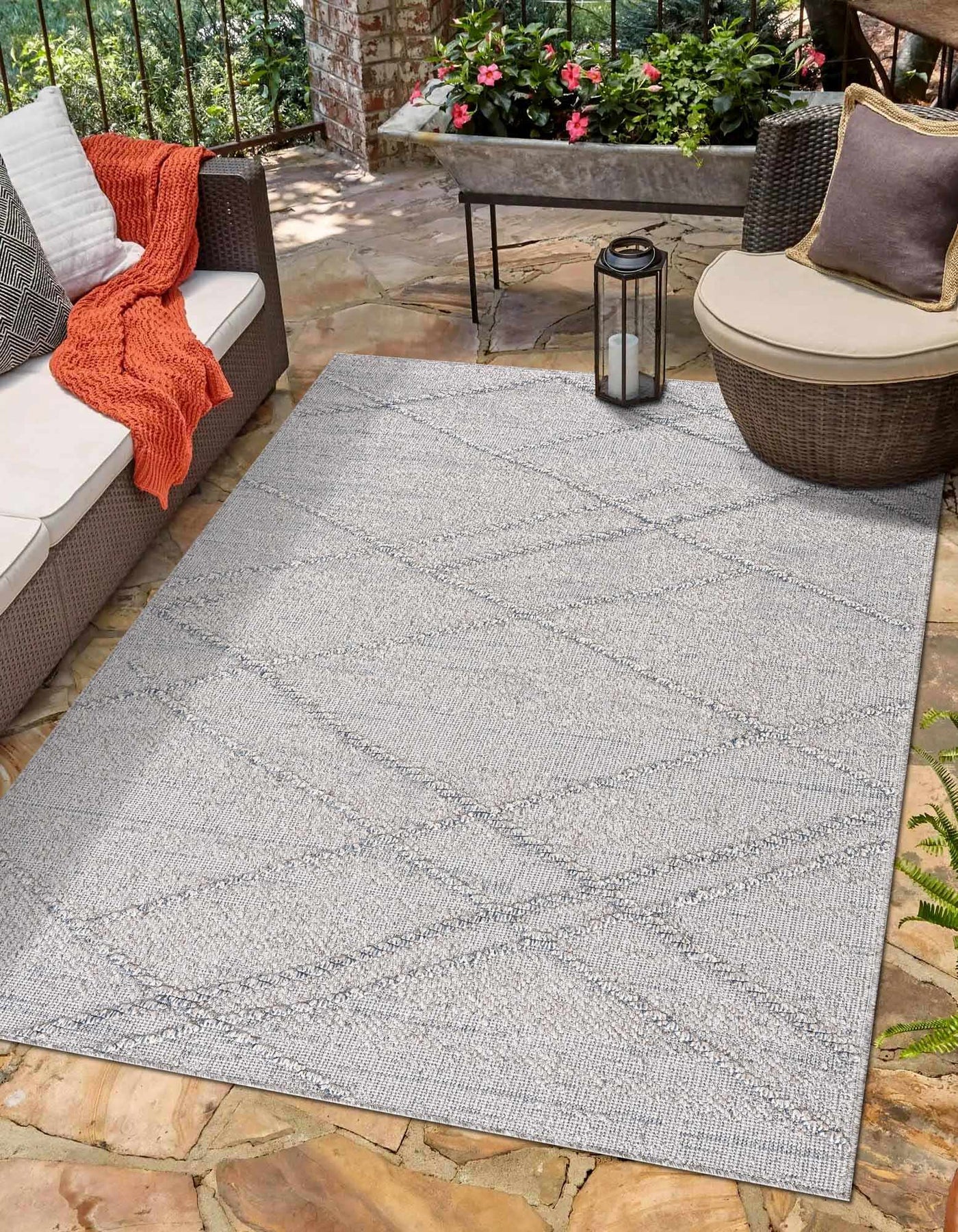 Baqer Taupe & Gray Area Rug by Hauteloom