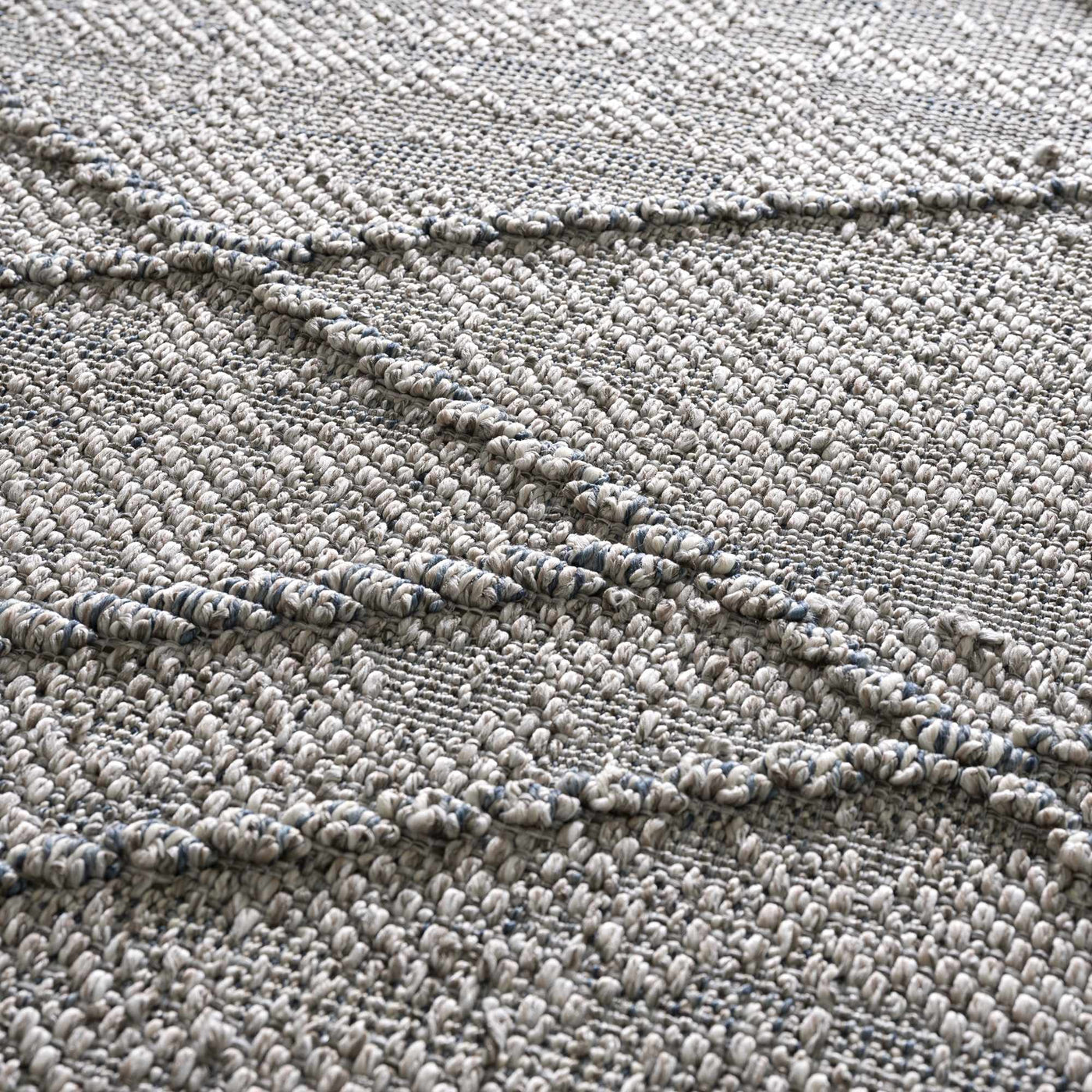 Baqer Taupe & Gray Textured Performance Outdoor Rug - Clearance by Boutique Rugs
