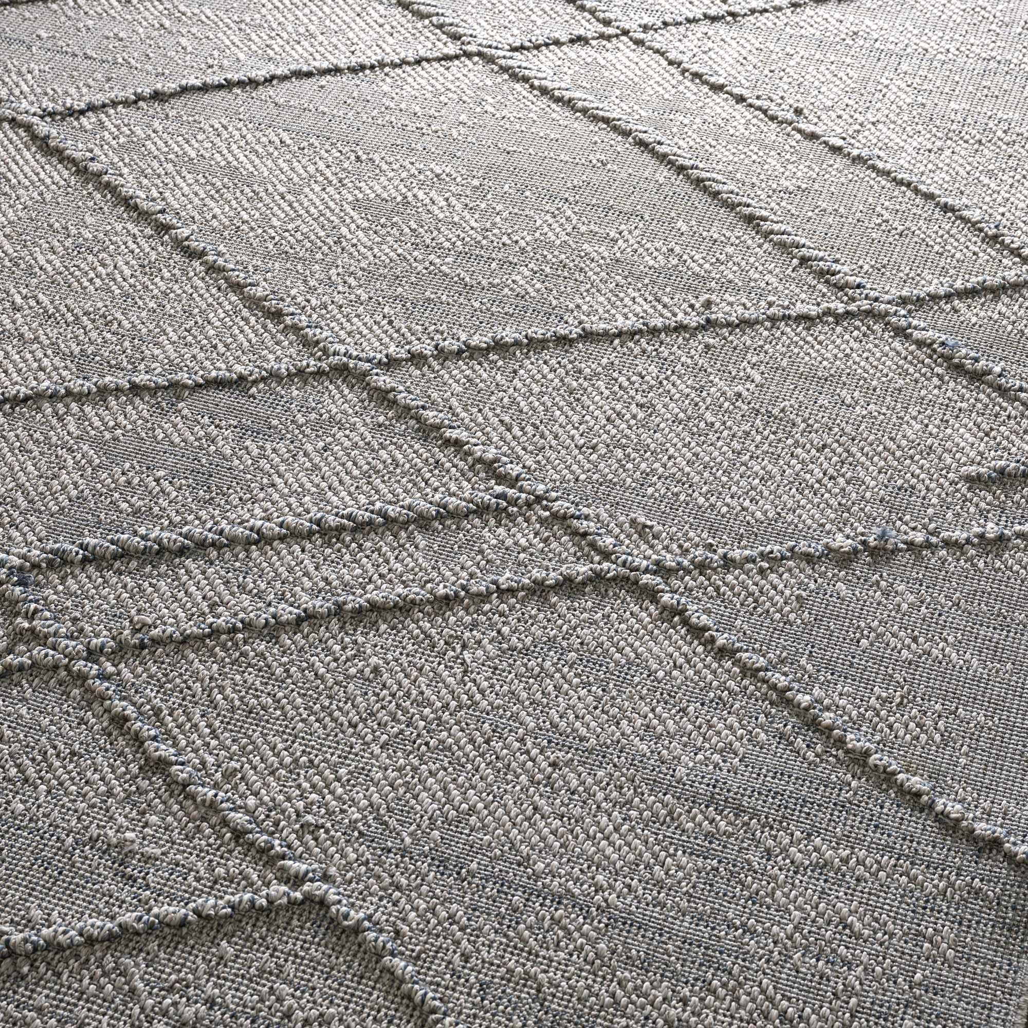 Baqer Taupe & Gray Textured Performance Outdoor Rug - Clearance by Boutique Rugs