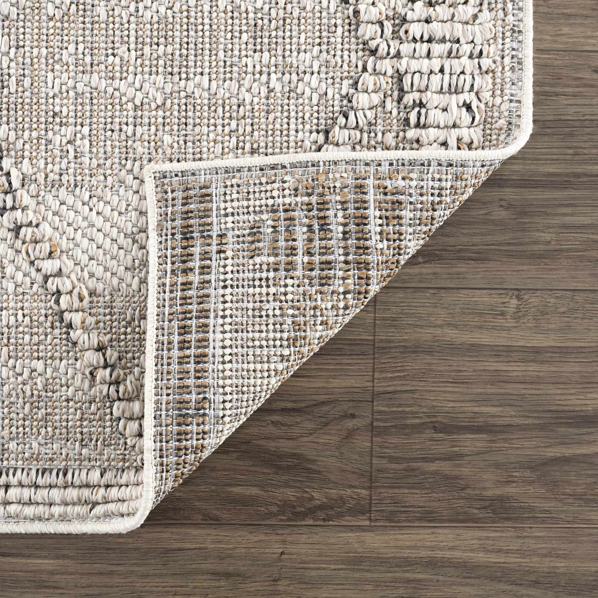 Nyla Bone Indoor & Outdoor Rug - 2x3 - Clearance by Boutique Rugs