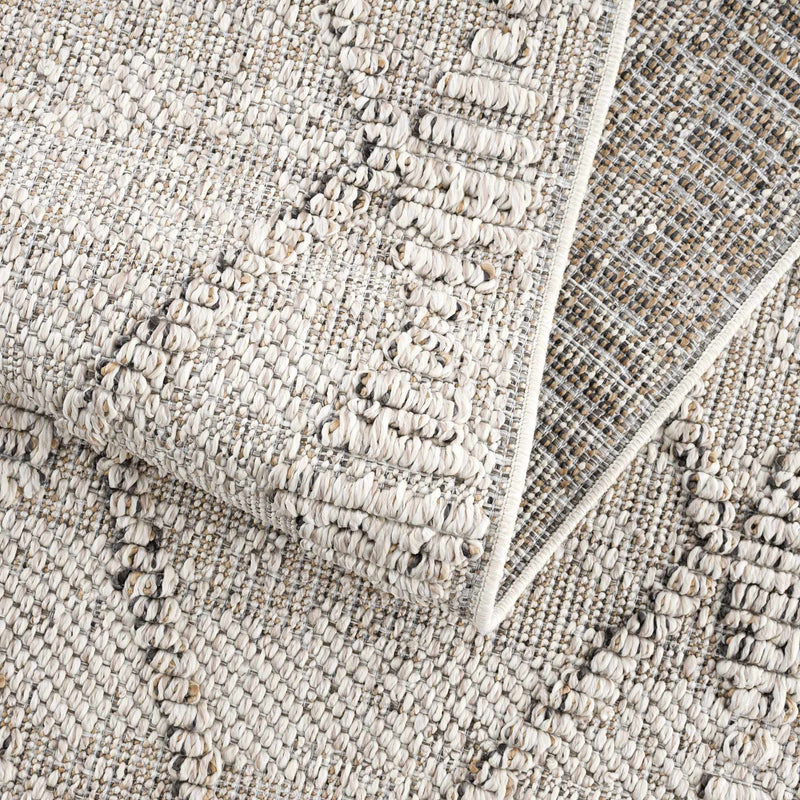 Nyla Bone Indoor & Outdoor Rug - 2x3 - Clearance by Boutique Rugs