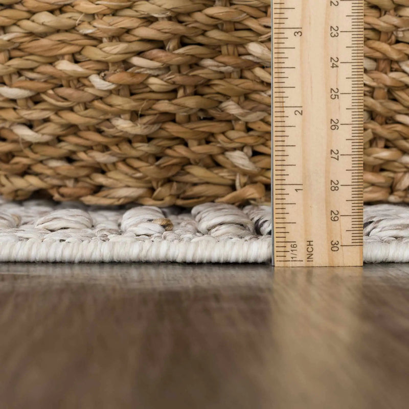 Nyla Bone Indoor & Outdoor Rug - 2x3 - Clearance by Boutique Rugs
