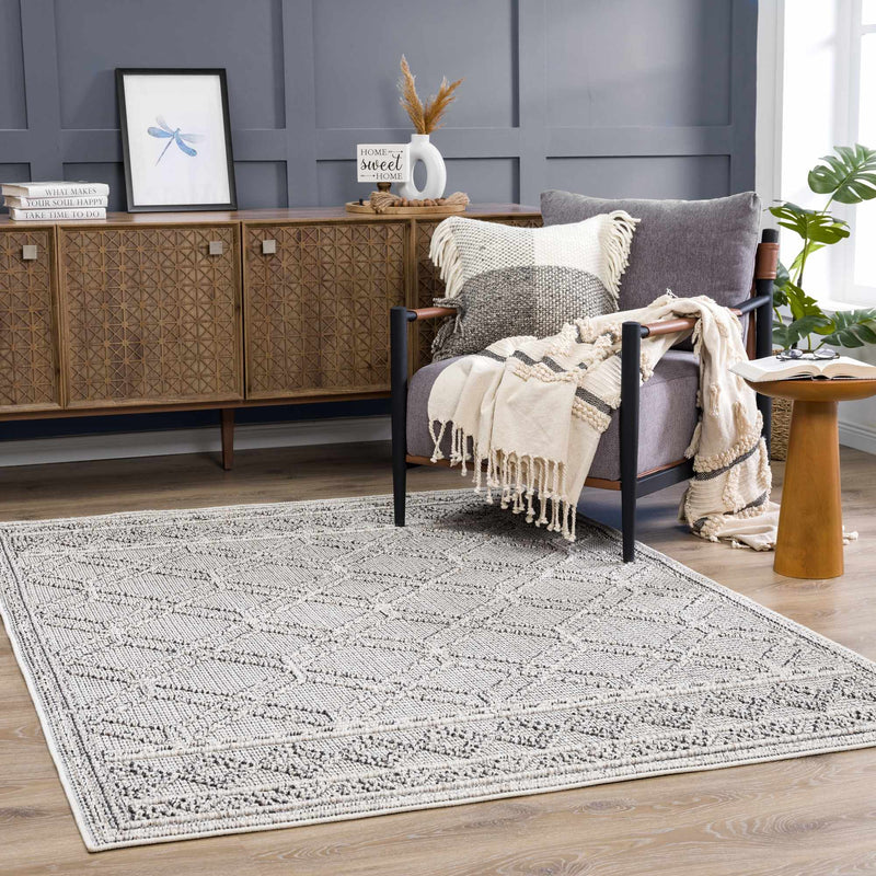 Diah Bone Outdoor Area Rug - Clearance by Boutique Rugs