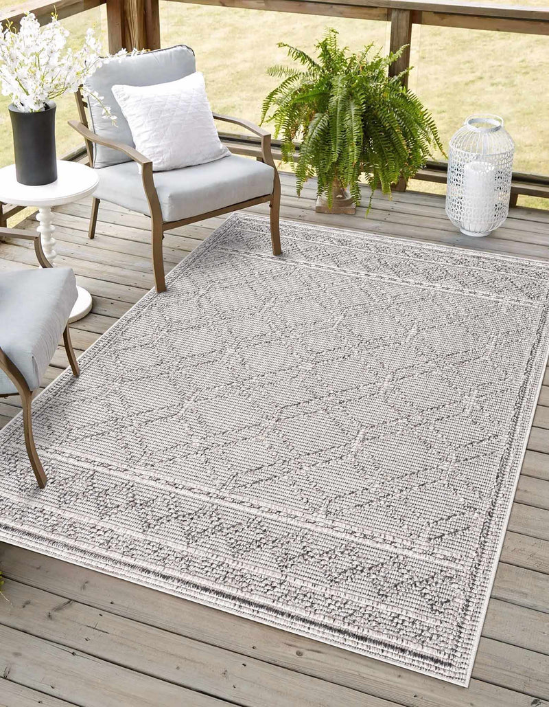 Diah Bone Outdoor Area Rug - Clearance by Boutique Rugs