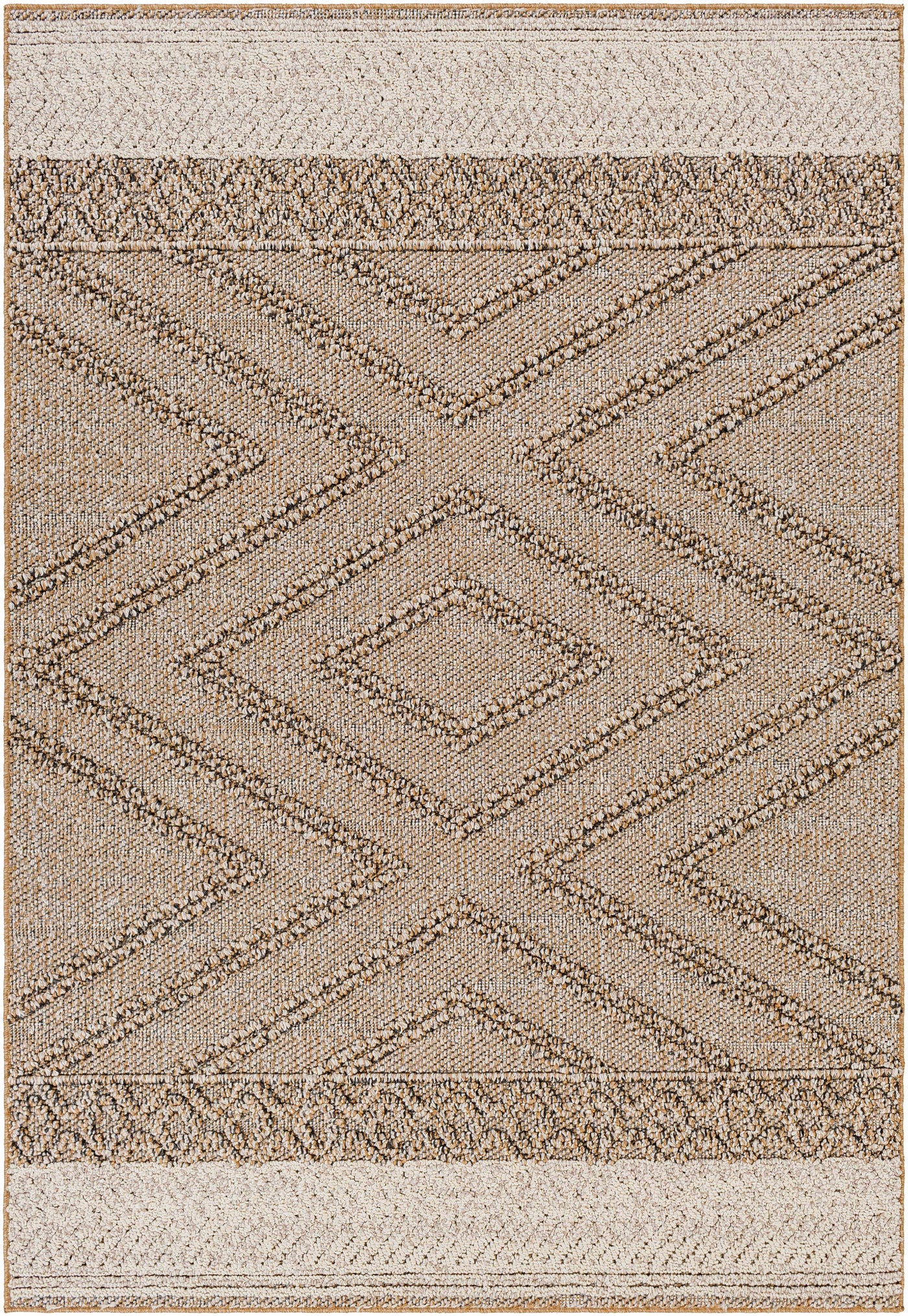 Beige Areli Outdoor Area Rug by Boutique Rugs