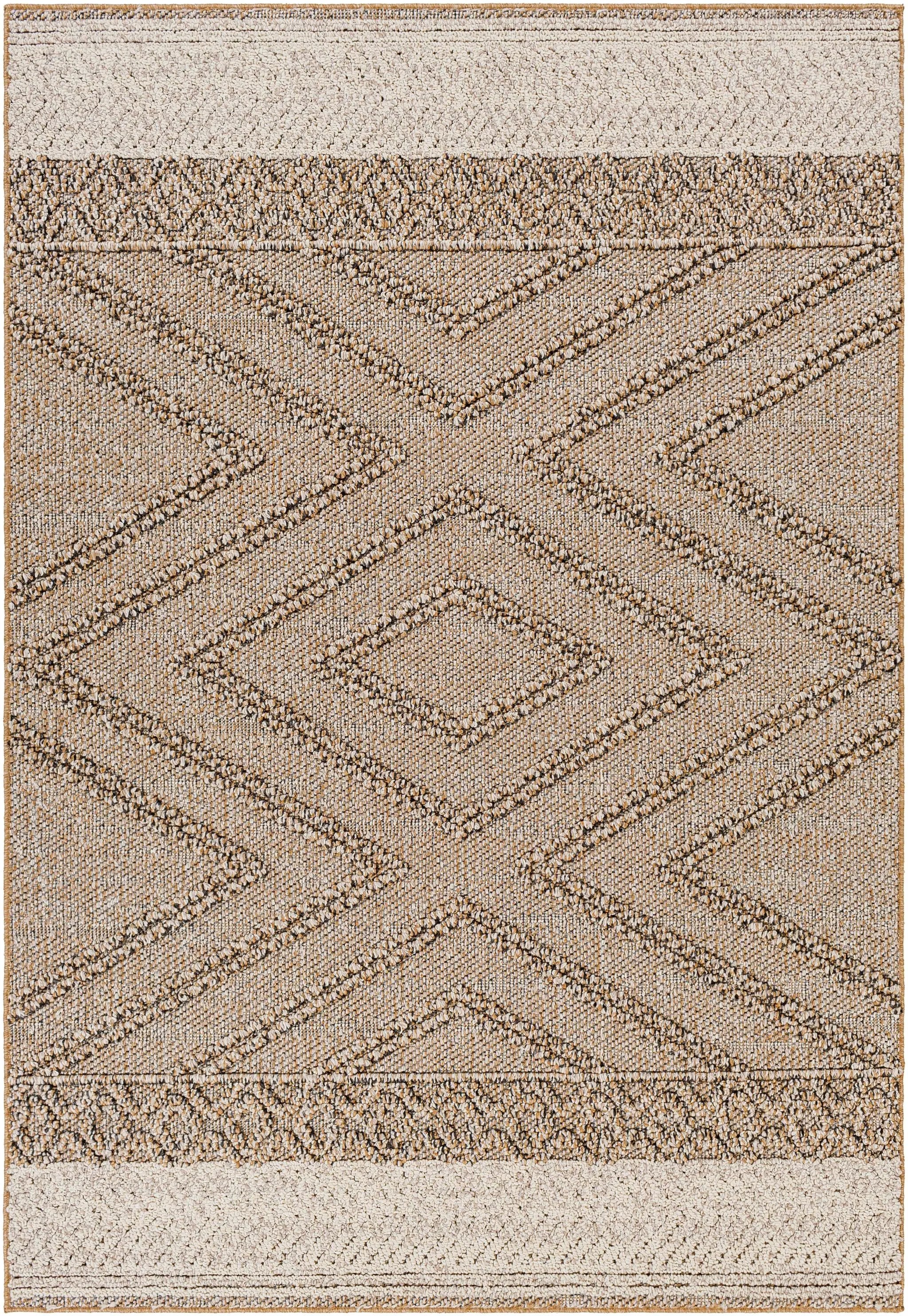 Beige Areli Outdoor Area Rug by Boutique Rugs