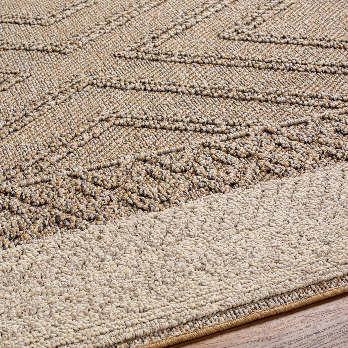 Beige Areli Outdoor Area Rug by Boutique Rugs