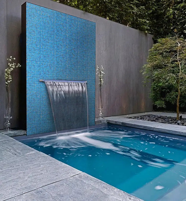 Rich Electric Blue 12x12 Glossy Uniform Square Glass Mosaic Tile (20 pack, 20 sq ft/case)