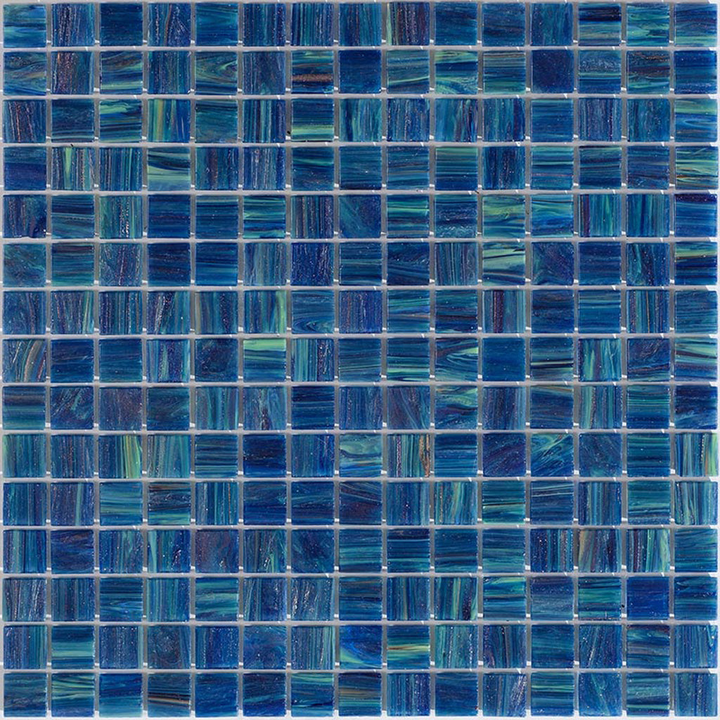 Deap Sea Blue 12x12 Glossy Uniform Square Glass Mosaic Tile (20 pack, 20 sq ft/case), photo 2 of 2