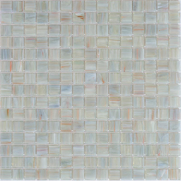 Light Gray 12x12 Glossy Uniform Square Glass Mosaic Tile (20 pack, 20 sq ft/case)