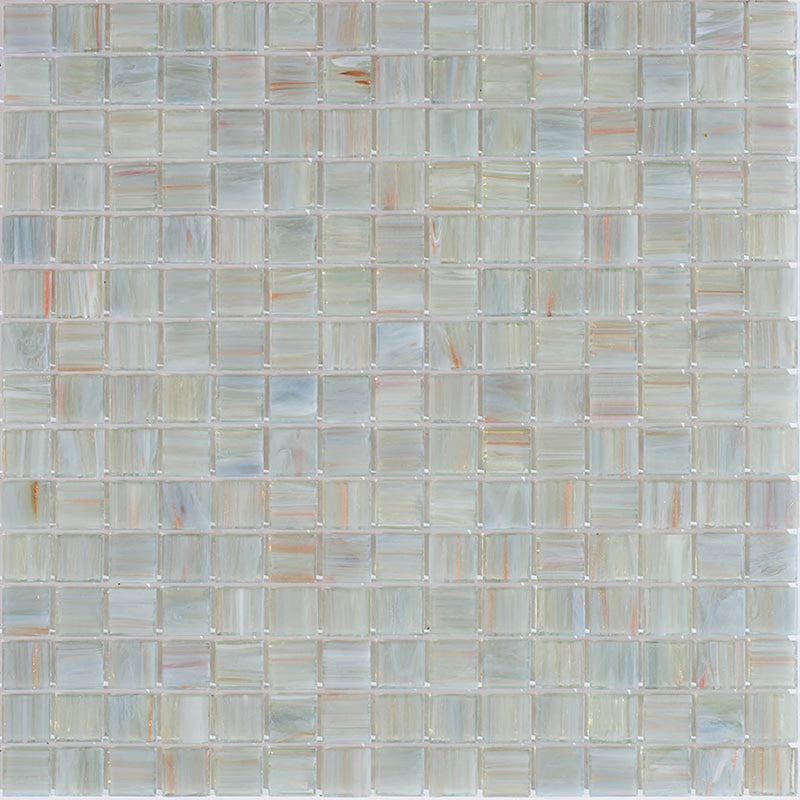 Light Gray 12x12 Glossy Uniform Square Glass Mosaic Tile (20 pack, 20 sq ft/case)