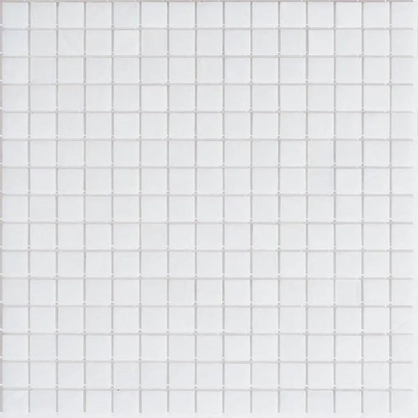 White Dove 12x12 Glossy Uniform Square Glass Mosaic Tile (20 pack, 20 sq ft/case)