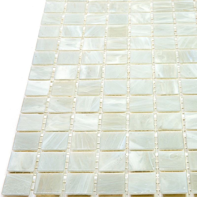 Pastel Gray 12x12 Glossy Uniform Square Glass Mosaic Tile (20 pack, 20 sq ft/case), photo 5 of 8