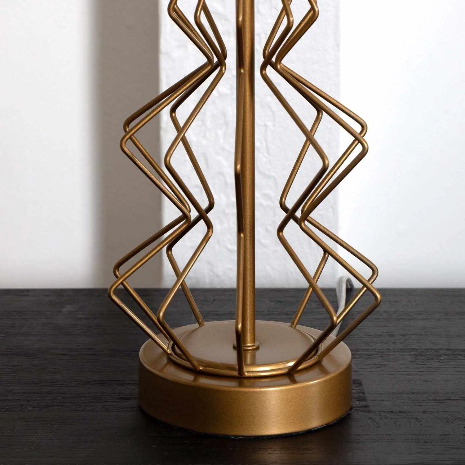 Standerton Gold Table Lamp - Clearance by Boutique Rugs