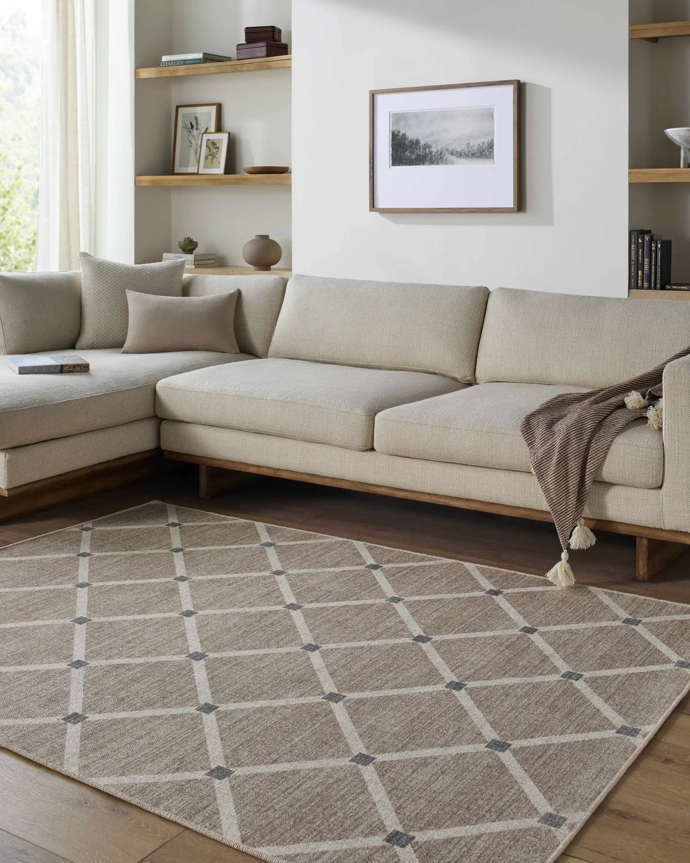 Alpana Washable Wool Area Rug by Boutique Rugs