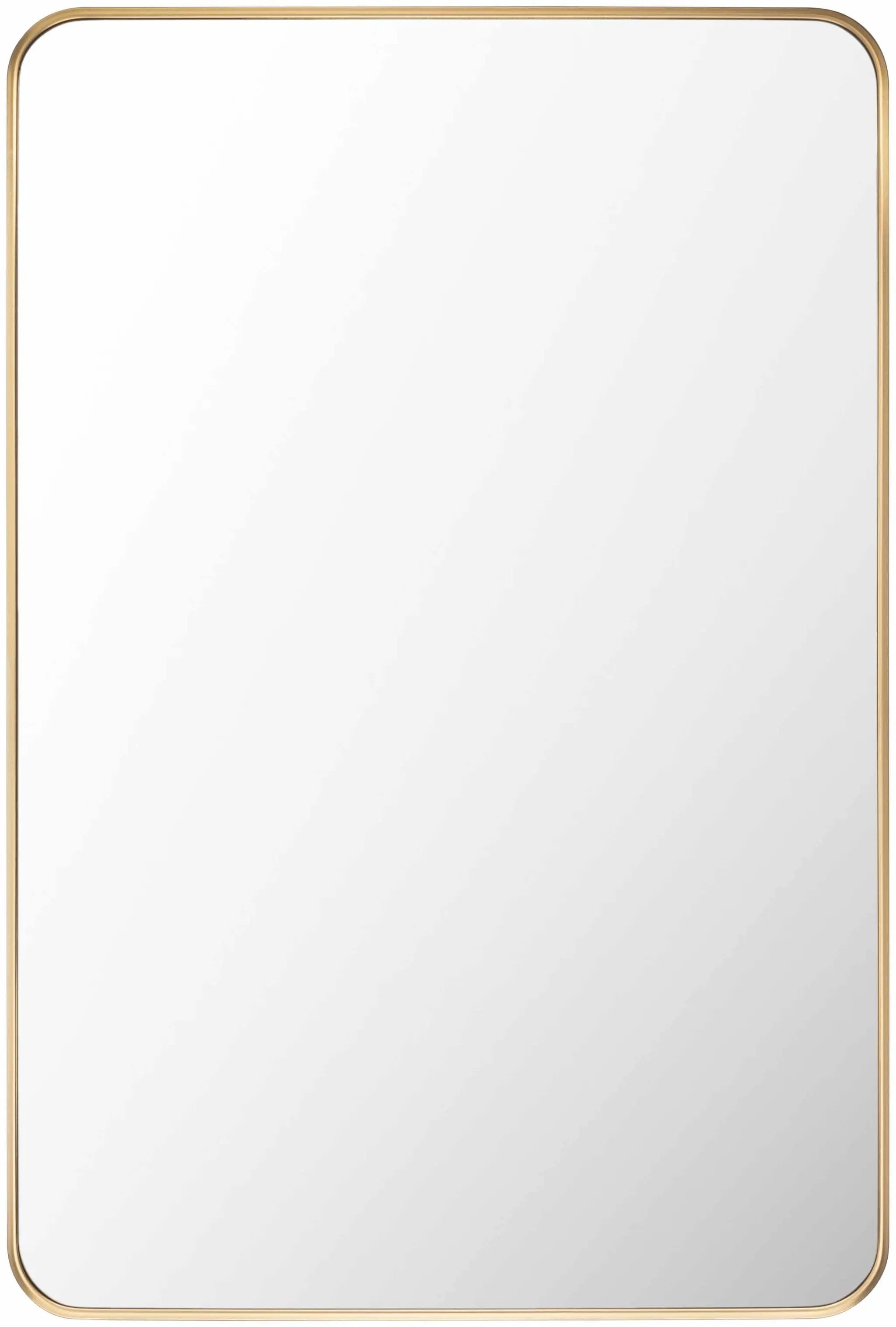 Sustinente Gold Carved Mirror by Boutique Rugs