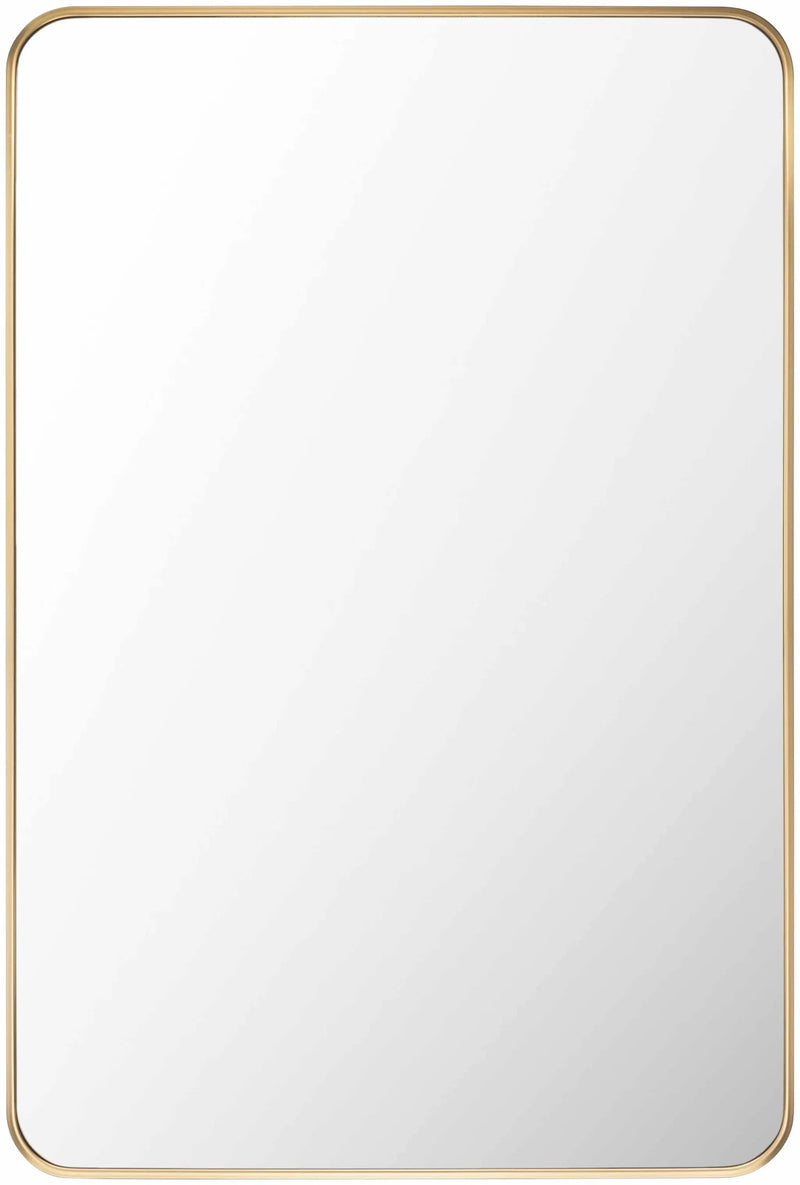 Sustinente Gold Carved Mirror by Boutique Rugs