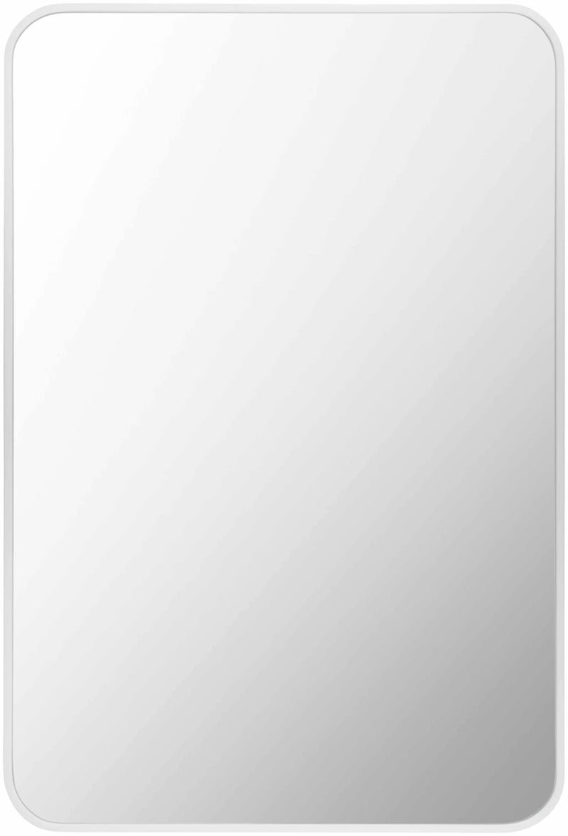 Sustinente White Carved Mirror - Clearance by Boutique Rugs