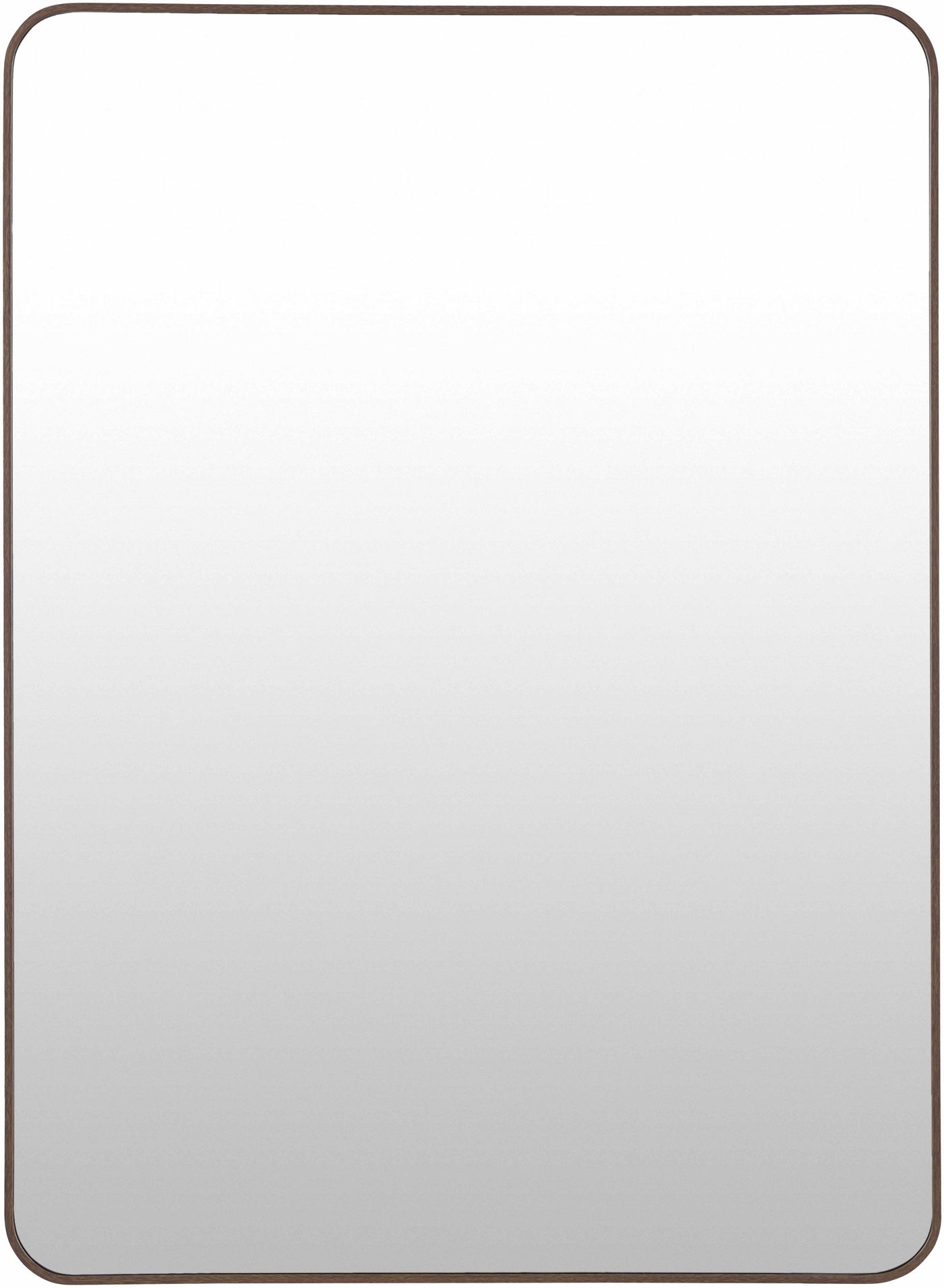 Sustinente Dark Brown Mirror by Boutique Rugs