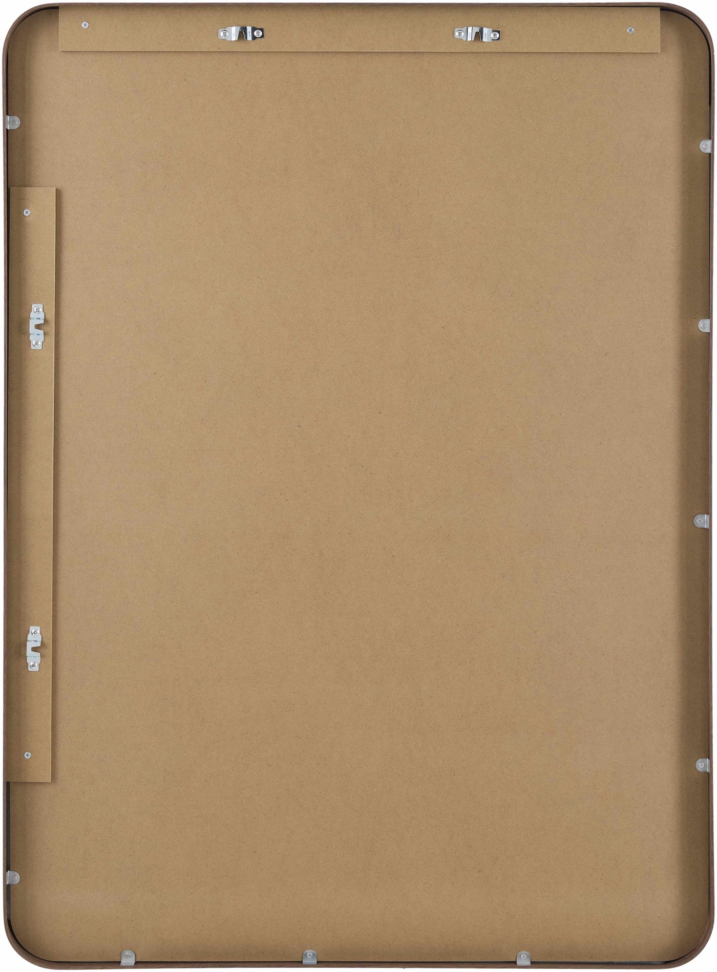Sustinente Dark Brown Mirror by Boutique Rugs