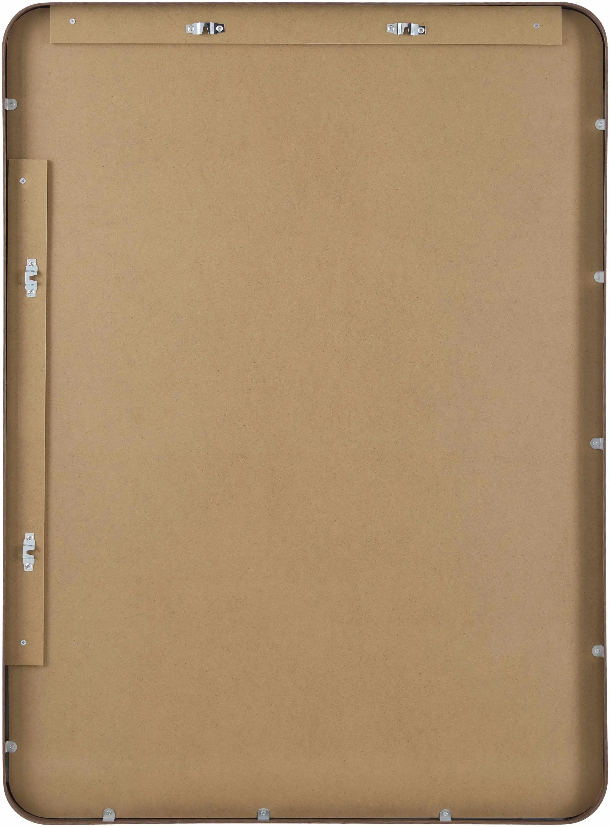 Sustinente Dark Brown Mirror by Boutique Rugs