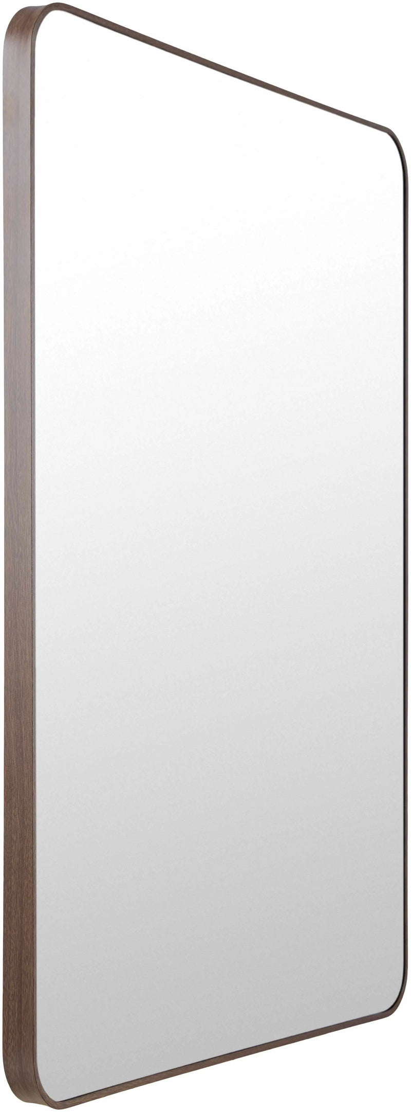 Sustinente Dark Brown Mirror by Boutique Rugs
