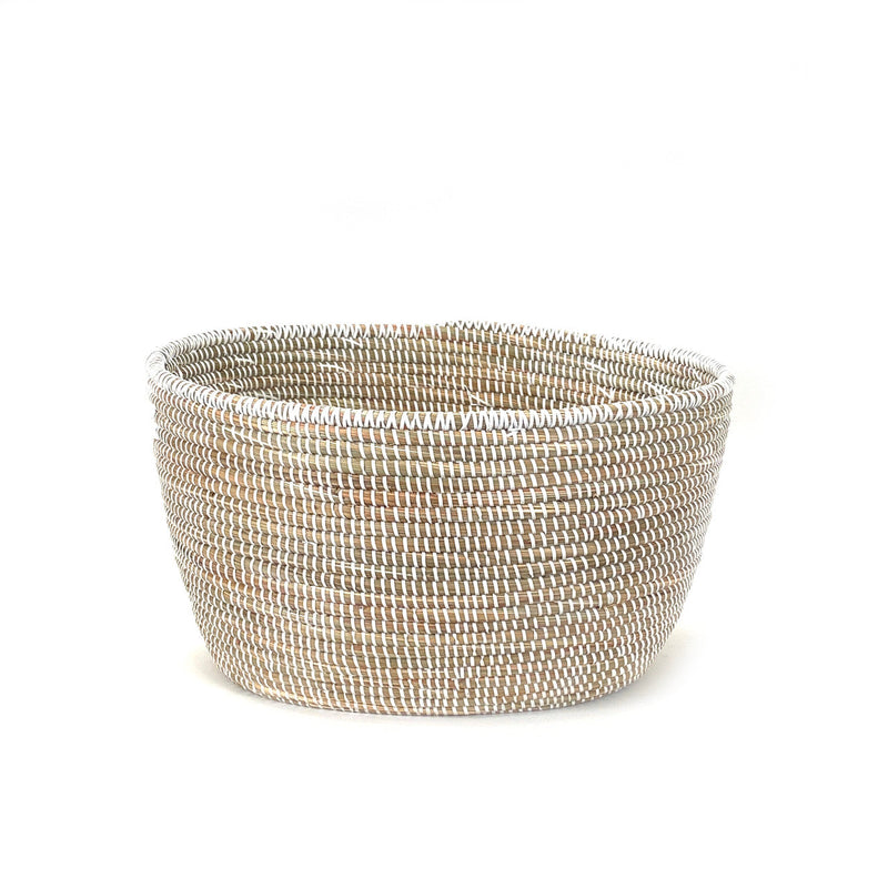 White Oval Basket, photo 5 of 5
