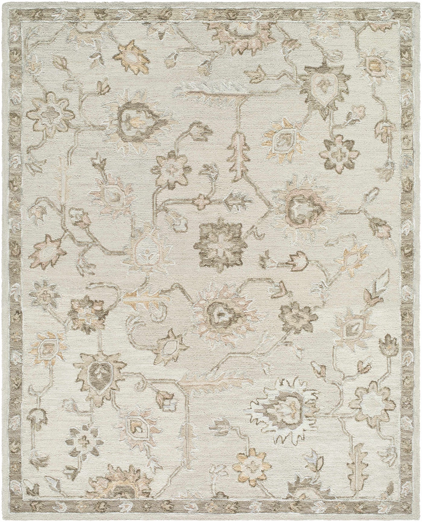 Adelle Tufted Oushak Area Rug by Boutique Rugs