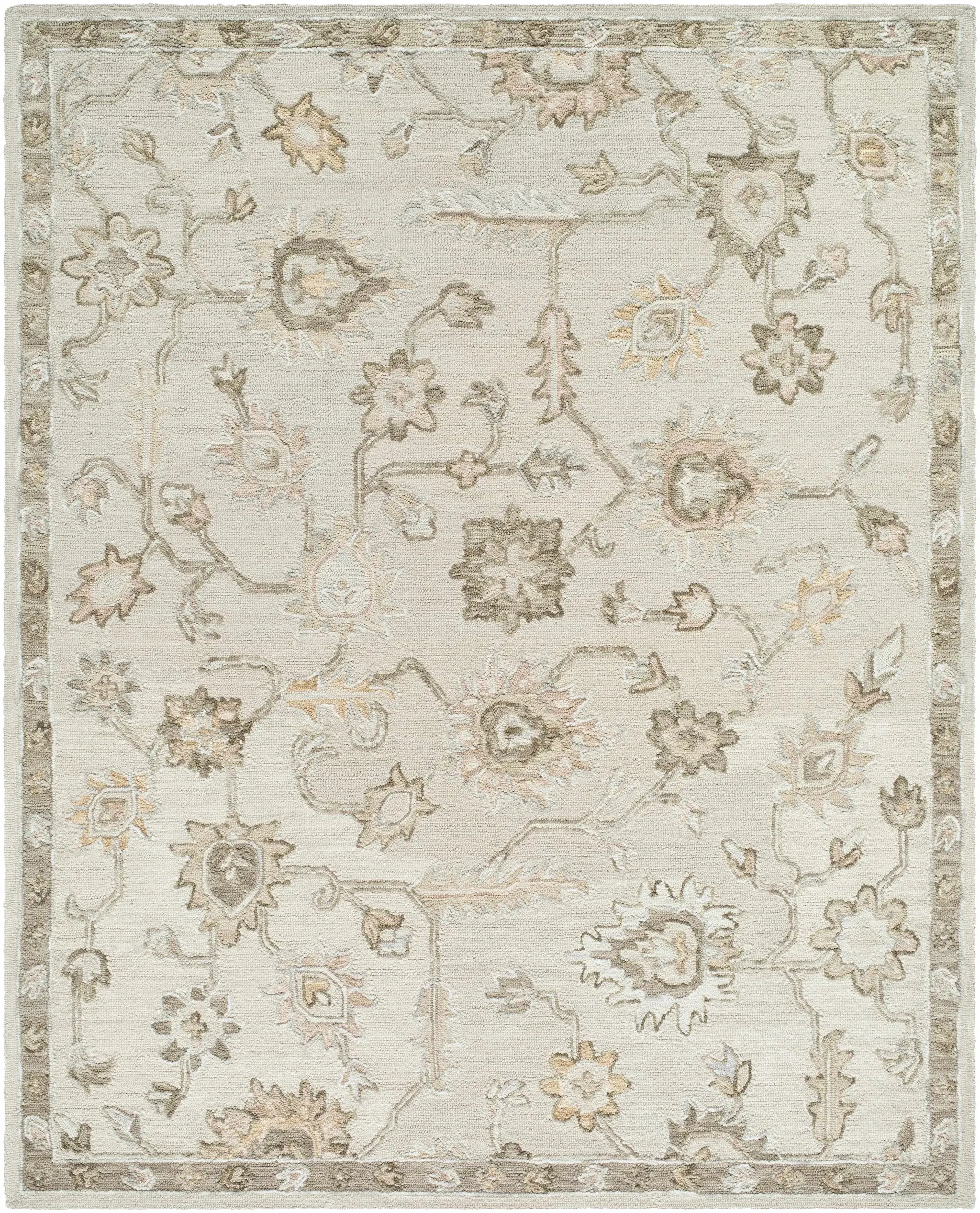 Adelle Tufted Oushak Area Rug by Boutique Rugs