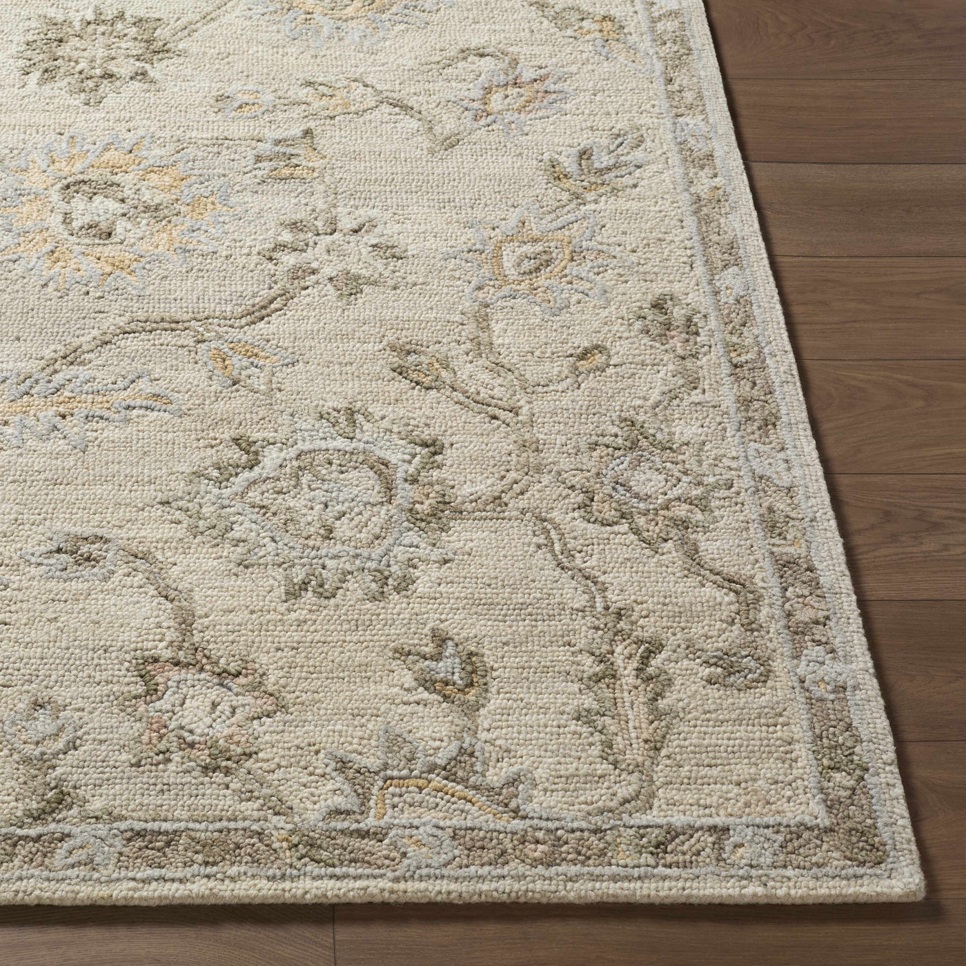 Adelle Tufted Oushak Area Rug by Boutique Rugs