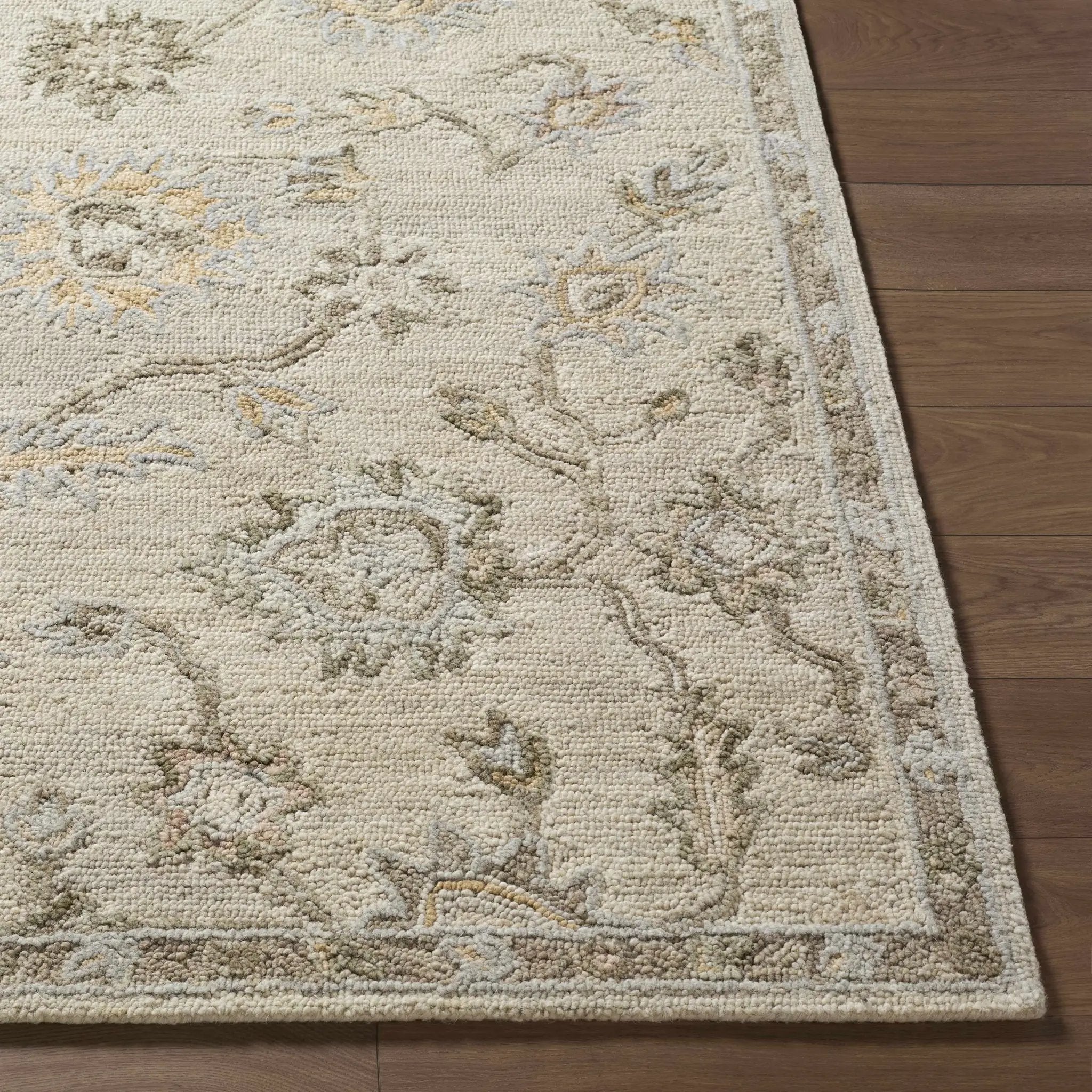 Adelle Tufted Oushak Area Rug by Boutique Rugs